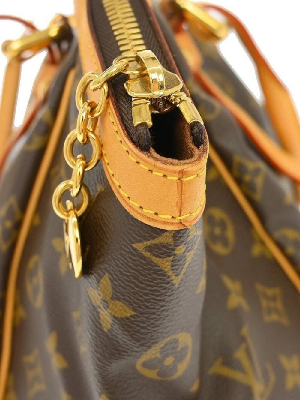 LOUIS VUITTON MONOGRAM TIVOLI GM HANDBAG - Picture 10 of 12